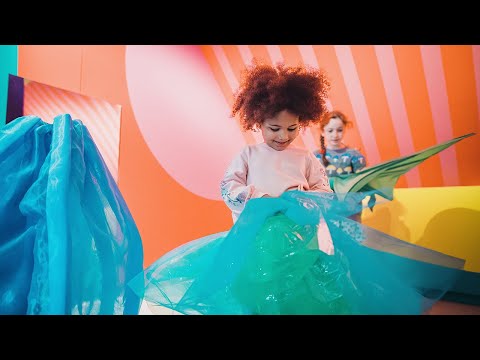 Kreative Mitmachausstellung BUNT  | Teaser | Kindermuseum Junges Schloss, Stuttgart