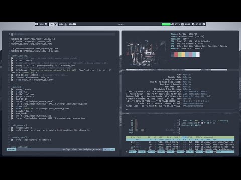 polybar dropdown menu