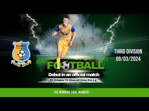 Debut Match: Mihai Tomsa at FC Olimpia Satu Mare | Liga 3