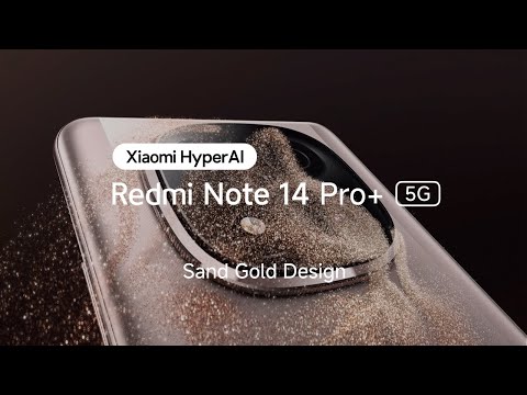Sand Gold Design | Redmi Note 14 Pro Plus 5G