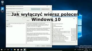 Jak wyłączyć wiersz poleceń CMD Windows 10