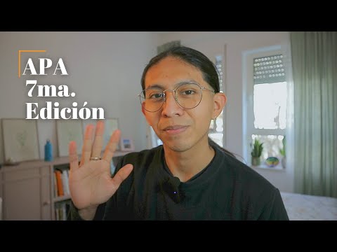 Introducción a las normas APA 7