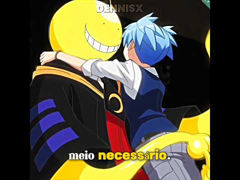 Koro-sensei muito brabo 😳 #Anime #assassinationclassroom  #korosensei #nagisashiota #viral #edit #fy