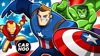 IRON MAN+HULK+CAP AMERICA - REAL ORIGIN STORIES