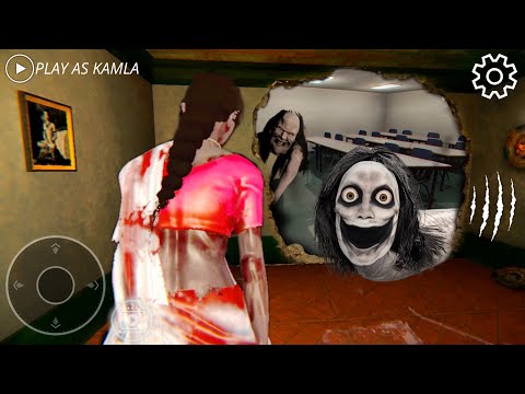 PLAYING AS KAMLA IN THE CLASSROOMS HORROR GAME || KAMLA VS SCARY MONSTERS