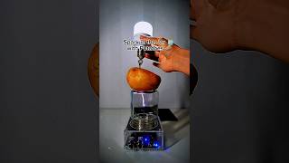 Electric Spark with Potatoes 🥔 ⚡ 💡 | #shorts #electric #usa