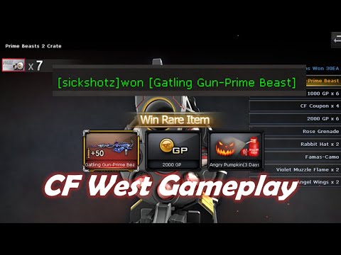 NEW Gatling Gun Prime Beast + Raging Bull Cybergun Gameplay CF West