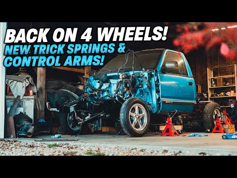 The C1500 Gets Moroso Trick Springs & New Control Arms!
