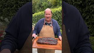 Brian Baumgartner Smokes Mouthwatering Baby Back Ribs from New Cook Book!