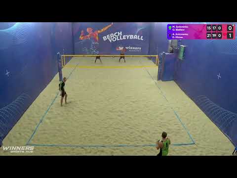 15:45 M. Sydorenko / O. Bielikov - A. Antonenko / D. Kliuiev 18.11.2022 | Winners Beach Volleyball