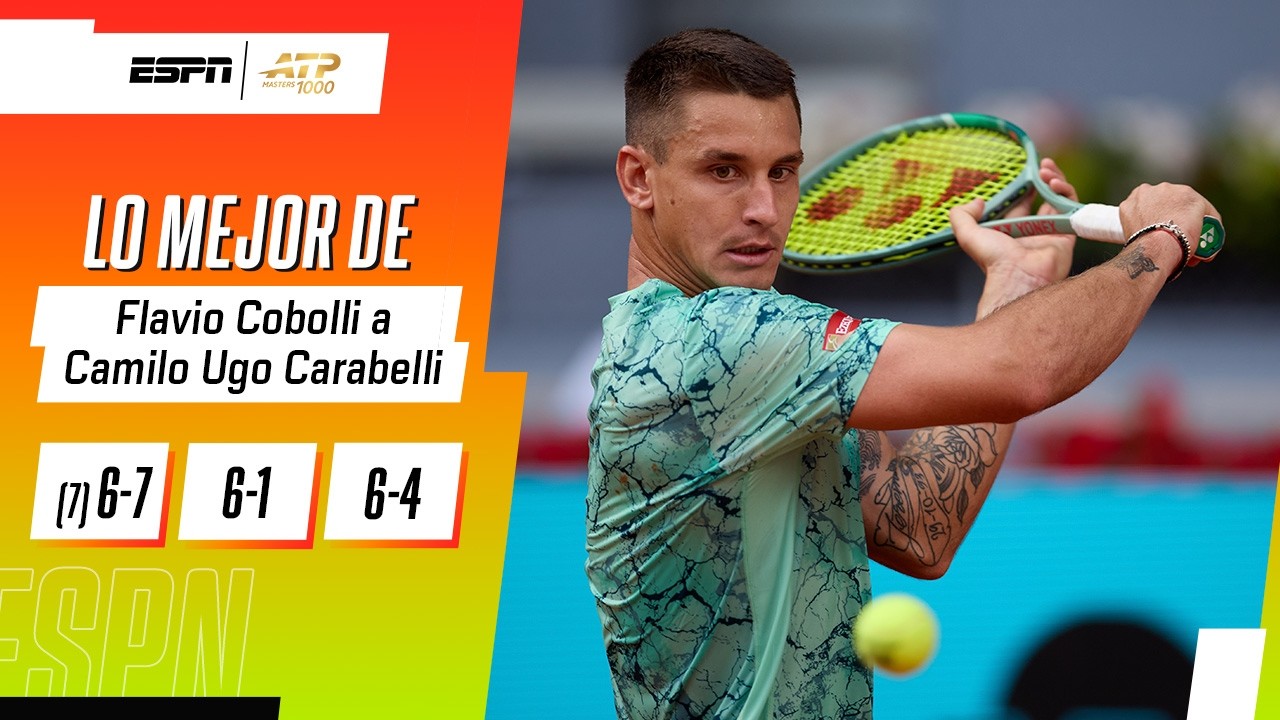 SE TERMINÓ EL CAMINO DE UGO CARABELLI EN MADRID: COBOLLI LO DIO VUELTA Y FESTEJÓ | RESUMEN