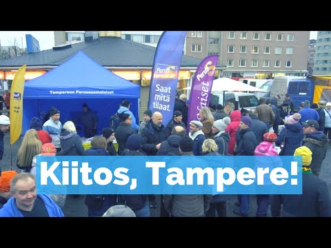 Tavattiin Tammelan torilla