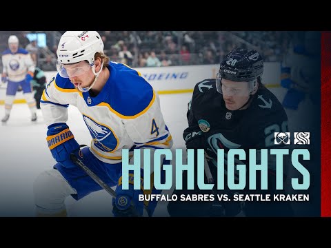 Buffalo Sabres vs. Seattle Kraken | 12/14 Game Highlights