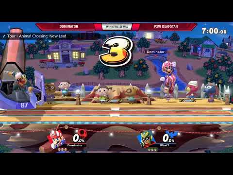 VS Weekly 11/14/19 - Winners Semis - Dominator (Mario) vs P2W Deafstar (Falcon) - SSBU