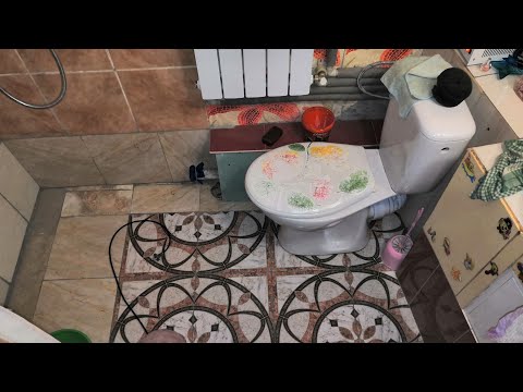 ЭКОНОМ РЕМОНТ ТУАЛЕТА ИЗ ГОВНА И ПАЛОК с помощью рукожопа. Ремонт параши часть 4