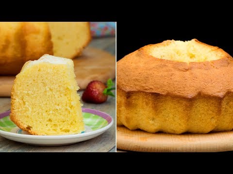 Rychlý dort. Nejúspěšnější recept na nadýchaný dort "Ciambellone". | Chutný TV