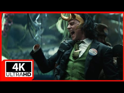 [4K] Alligator Loki Eats Loki's Hand Scene HD