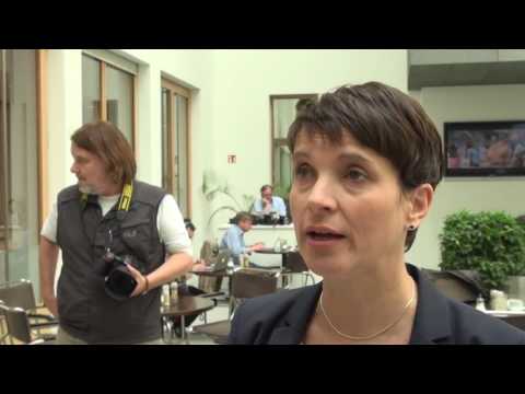 2017 05 15 Interview mit Frauke Petry zum Wahlergebnis in NRW