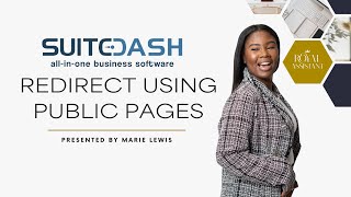 SuiteDash 101: Redirect Booking Forms to Public Pages