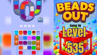 Beads out level 535 hard level Walkthrough Solution 