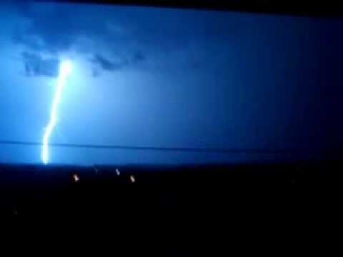 Trovoada/Relâmpago, em Regueira de Pontes - Leiria