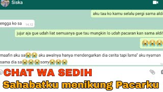 Download lagu Kisah sedih | chat wa pacar direbut sahabat sendiri mp3
