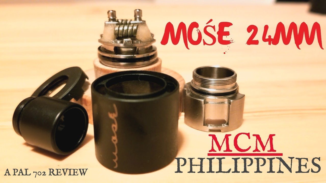 MCM Mośe 24mm RDA ~ A BLAST FROM THE PAST BACK IN PRODUCTION!