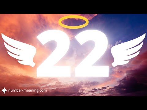 ANGEL NUMBER 22 : Meaning