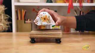 Crayola Air Dry Clay Festive Ghosts || Crayola