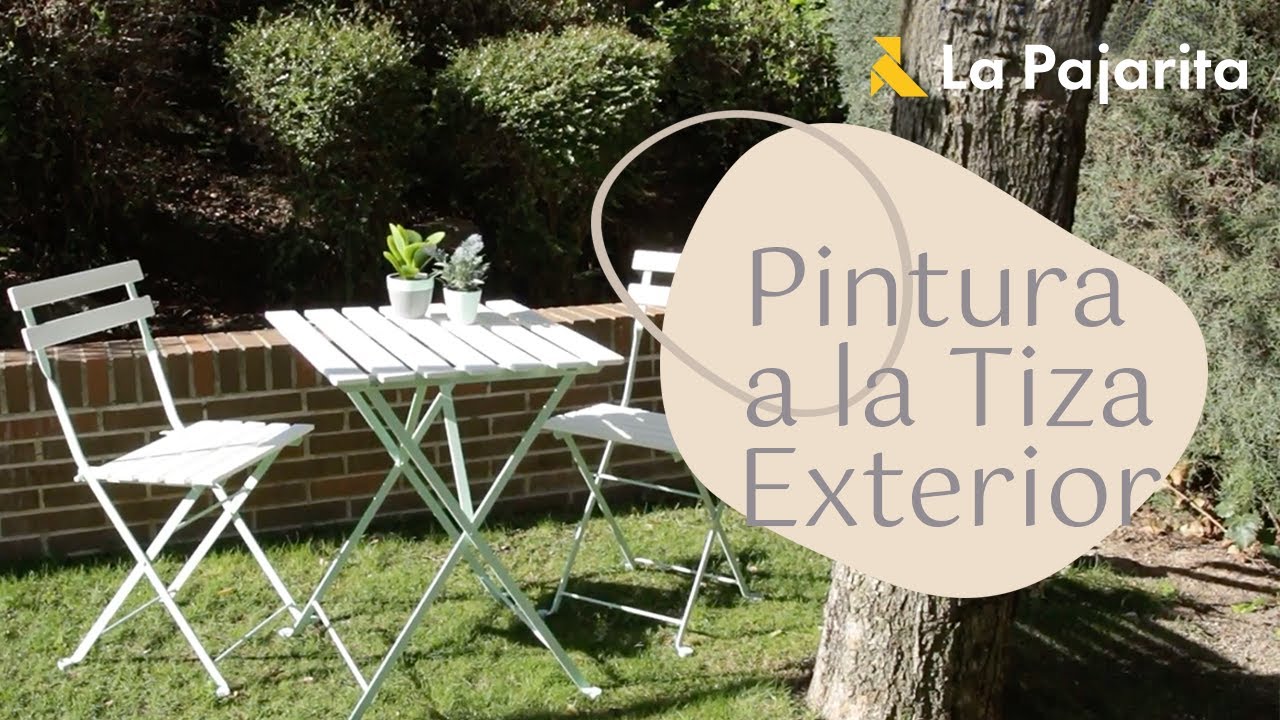 Pinta y protege con la Pintura a la Tiza Exterior - Pinturas La Pajarita