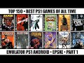 Top 150 Best PS1 Games Of All Time Best PS1 Games Emulator PS1 Android Part 1