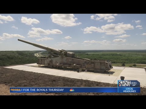 National Guard helps to renovate "Atomic Annie" cannon