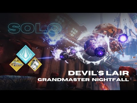 Solo Grandmaster Nightfall "Devils Lair" with Centrifuse & Actium War Rig - Arc Titan - Destiny 2