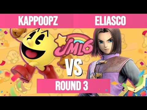 EBS | Kappoopz (Pac-Man, Dr. Mario) vs ELIASCO (Hero) - JMLeague6 Round 3