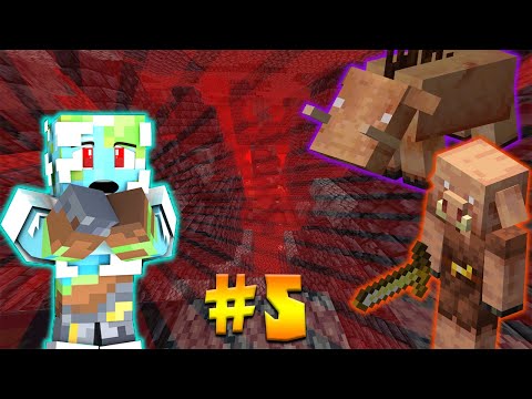 LA FORTEZZA DEI PIGLINS!! FUGA DALL'INFERNO!! - Minecraft Ita #5