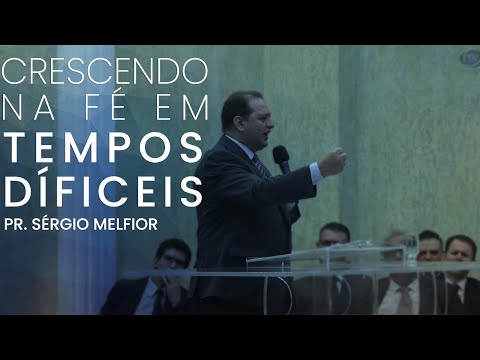 🔴IEADJO Sermon | Pastor Sérgio Melfior - Growing in Faith in Difficult Times