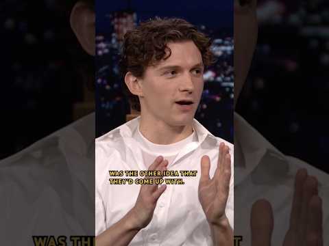 #TomHolland had to move production for #SpiderMan so he could film #TheOdyssey 🤯 #FallonTonight