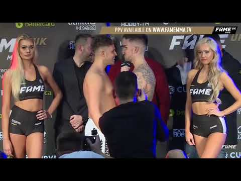 FAME MMA UK CEREMONIAL WEIGHT FUMES!!