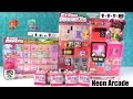 Neon Arcade Playset Fairy Land Fashion Pack My Mini Mixie Q's Blind Bag Opening | PSToyReviews