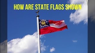 How To Display State Flags Outdoors