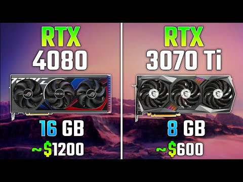 RTX 4080 vs RTX 3070 Ti | Test in 7 Games