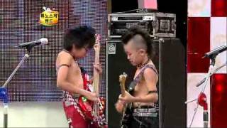 Japanese kids band on Korean TV Part 1(Eng Subbed)