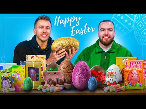 TRYING THE MOST EXPENSIVE EASTER EGGS!