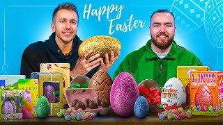 TRYING THE MOST EXPENSIVE EASTER EGGS!