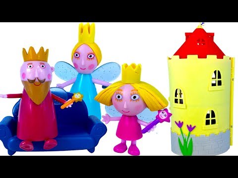 BEN UND HOLLYS KLEINES KÖNIGREICH UND DIE KÖNIGSFAMILIE FIGUREN SET - HOLLY ZEIGT UNS DEN SCHLOSS