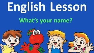 English Lesson 1 -  Hello. What