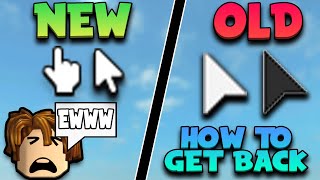 How To Get The OLD Roblox CURSOR BACK