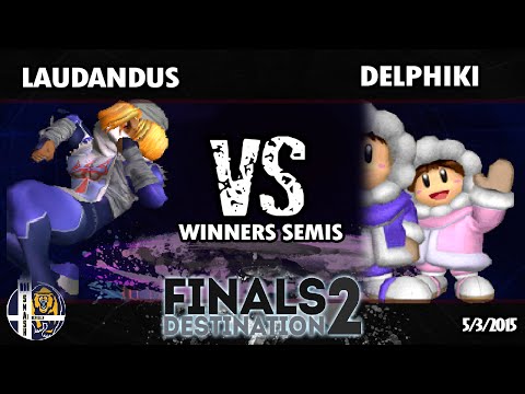 FD2 - Winners Semis: Laudandus (Sheik) Vs. Delphiki (ICs) - Super Smash Bros. Melee