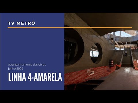 TV Metrô: Veja o andamento das obras da futura estação Vila Sônia na Linha 4-Amarela