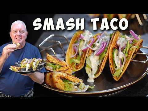 Chicken Tikka Smash Tacos – Crispy & Ridiculously good!